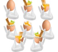 Lot de 8 coquetiers en céramique pour petit-déjeuner
