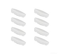 Lot de 8 coussinets de protection conçus pour s'adapter aux sièges de toilette 1133070 et 1236365 en TPE effet amortisseur et couche de base antidérapante en polypropylène (8 pièces par paquet)