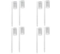 Lot de 8 éclairages solaire à planter