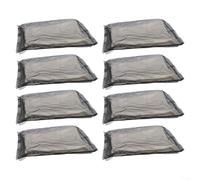 Lot de 8 filtres lavables et réutilisables ultra fins pour nettoyeur de piscine 7310 7320, compatible avec Black Pearl I-Qualer Klinwass pour Malibu Pontaqua Power4.0 pour robot nettoyeur de piscine