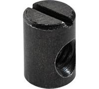 Lot de 8 gonds à enfoncer acier brut HETTICH, l.14 mm G