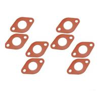 Lot de 8 joints de bride de pompe circulateur en caoutchouc flexible pour Taco 007 Series B & G Grundfos pour Armstrong Rouge pour joint résistant à la chaleur pour chauffage résidentiel commercial