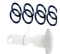 Lot de 8 joints de buse d'eau pour Lay Z Spa Lazy Spa Hydrojet & Hydrojet Pro Seulement joint en silicone sans pièces en plastique Accessoires pour piscines d'été