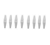 Lot de 8 lames de rechange en métal | Tête de scie universelle multifonction pour couper les mauvaises herbes et les brosses résistantes, compatible avec la plupart des débroussailleuses sans fil