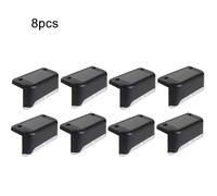 Lot de 8 Lampe de pont Solaire LED Imperméable lumiere Extérieur sans Fil pour Clôture Jardin Escalier Chemin Parc Pont