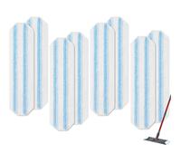 Lot de 8 lingettes de rechange en microfibre pour balai O Cedar H2pro | Compatibles avec les têtes de balai O-Cedar/Vileda H2pro
