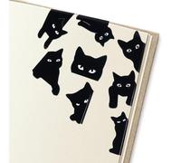Lot de 8 marque-pages magnétiques réutilisables comme aide à la lecture - Animaux pour les amateurs de livres | Pour le bureau à domicile, les cours de la bibliothèque, les livres, les documents, le