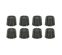 Lot de 8 moules à canelés en aluminium anti-adhésif 4,5cm Patisse