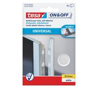 Lot de 8 pastilles autoagrippantes Tesa ON&OFF Ø 16mm blanc