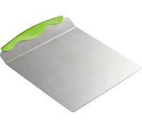 Lot de 8 pelles à gâteau en acier inoxydable, pelles à gâteau XL, avec manche, L x P : env. 20 x 24 cm, argentées