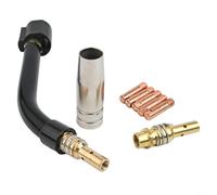Lot de 8 pièces MB15 pour torche TIG 15AK SB15, pièces de soudure en laiton compatibles avec Miller 140 215, modèles 63616 63617 (0,6 mm)