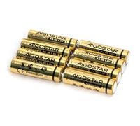 Lot de 8 Piles Carbone-Zinc R6 1,5 V