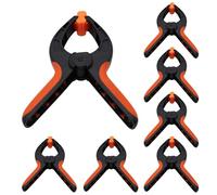 Lot de 8 pinces de serrage en A de 15,2 cm, mâchoire rotative, poignée antidérapante, pour le travail du bois, les projets de bricolage, les toiles de fond de photographie