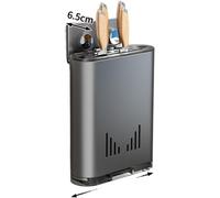 Lot de 8 pochettes de rangement pliantes grises, 100 x 58 cm, résistantes