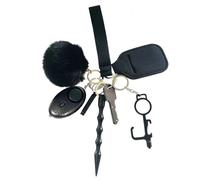 Lot de 8 porte-clés d'alarme anti-loup porte-clés de sécurité avec système d'alarme LED pour femme ACCESSOIRES FABRICATION MAISON