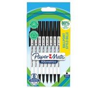 Paper:Mate Stylo à bille Kilometrico, blister de 8, noir