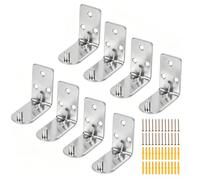 Lot de 8 supports muraux résistants pour extincteur de 2 à 4 kg