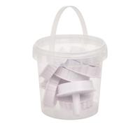 Lot de 8 Tampons à Biscuits Anniversaire 6cm Blanc