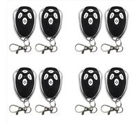 Lot de 8 télécommandes de portail de garage pour Alutech AT-4 AR-1-500 an-Motors AT-4 ASG1000 AT4 AT 433 MHz à code tournant
