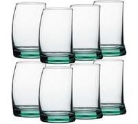 Lot de 8 verre à liqueur, verre dégustation, gobelets à eau en verre, capacité 27.5 cl - JUANIO - G