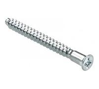 Lot de 8 vis assemblage acier zingué HETTICH, l.50 mm Zingué G