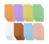 Lot de 800 cartes d'index vierges épaisses de 8,9 x 5,3 cm pour études, cartes de notes colorées double face pour art, croquis, écriture, enregistrement, fournitures de bureau à domicile