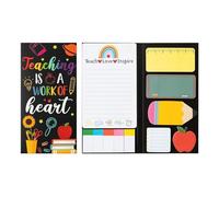 Lot de 800 feuilles de papier de notes autocollants, marque-page pour bureau, école, réunion, forte adhérence