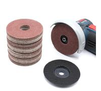 Lot de 81 disques abrasifs Velcro avec plaque Velcro 76 mm pour meuleuse d'angle sans fil GWS, PWSA, Bosch, BTI, Parkside