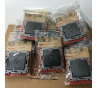 Lot de 8x LEGRAND Niloé - Prise télévision TV fonte (noir) COMPLET - 0 96648