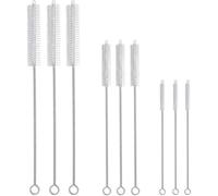 Lot de 9 brosses de nettoyage pour paille (3 tailles) pour Stanley, brosse de nettoyage longue pour gobelet, gobelet, bouteille et tube