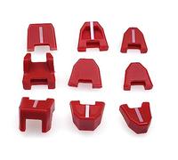 Lot de 9 coussinets de nez sans marre de rechange 42-38-0017 (2746-00) pour cloueuses/agrafeuses à batterie M18