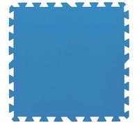 Bestway Lot de 9 tapis de sol pour piscine ou spa 50 x 50 cm Bleu