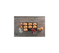 Lot de 9 moules a brownies - Marron