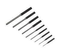 Lot de 9 poinçons à épingle avec pochette de rangement, outil de démontage de broches pour réparation automobile/bijoux/montres