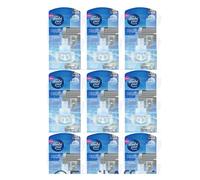 Lot de 9 recharges Ambi Pur Car Fresh Escapes «Fraîcheur de montagne» pour diffuseur de parfum d'ambiance pour voiture