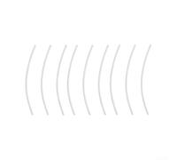 Lot de 9 tubes de recharge pour réservoir de toilettes Noir | Ajustement parfait, remplacement direct, empêche les fuites, corrige le faible flux, installation facile