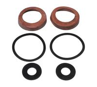 Lot de 90 joints de rechange en cuir pour pompe à main, diamètre supérieur de 90 mm et diamètre inférieur de 60 mm avec joint torique pour l'entretien du système de pompage d'eau, manchon en cuir