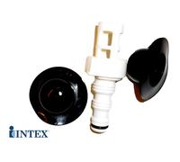 Lot de bouchons et adaptateur de vidange pour piscine Intex