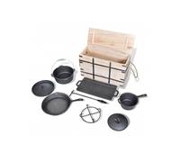 Lot de casseroles batterie de cuisine 9 pcs