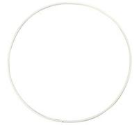 Lot de cercle en métal - Blanc - 20 cm - 5 pcs Blanc G