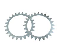 Lot de clous antidérapants pour tondeuse Yardforce SA500 SA600, SE500 X80i, X60i LUV1000ri, et Landxcape, LX790 LX795, tondeuse à gazon robotique, pointes en acier, 219 x 2 mm Argenté