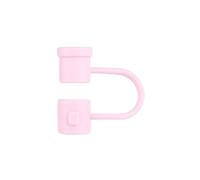 Lot de couvercles de paille en silicone réutilisables compatibles avec 6 8 mm, dix couleurs, parfait pour les voyages, les pique-niques, le fitness, la décoration de fête (A, taille unique)