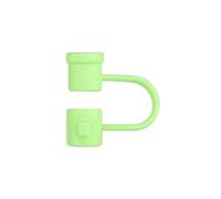 Lot de couvercles de paille en silicone réutilisables compatibles avec 6 8 mm, dix couleurs, parfait pour les voyages, les pique-niques, le fitness, la décoration de fête (J, taille unique)