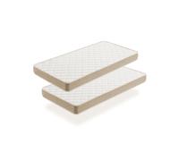 Lot de deux matelas enfant - 80X200 cm