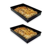 Lot de deux plats de cuisson anti-adhérent 28 cm NoStik