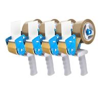 Lot de dévidoirs à scotch pour ruban adhésif 48 mm - Lot de 2,3 ou 4 Taille - Lot de 4