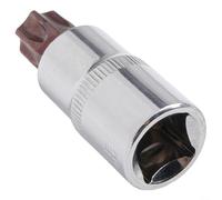 Lot de douilles Torx T20-T70 1/2" en forme d'étoile pour réparation automobile, vis inviolables en alliage (T60)