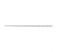 Lot de forets HSS extra longs de 200 mm pour le travail du métal et le travail du bois avec retrait des copeaux à double rainure et haute résistance à l'abrasion (2,5 x 200 mm)