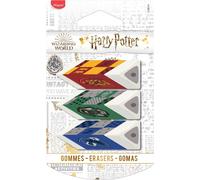 Lot De Gommes Pyramides Harry Potter Multicolore TU