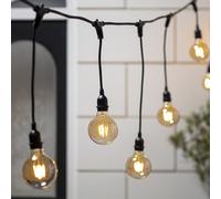 Lot de Guirlande Guinguette Echelonnee Ingenious Connect Grande Ampoule Ballon